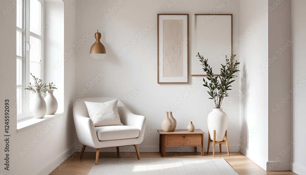 Fototapeta premium Interior sofa design