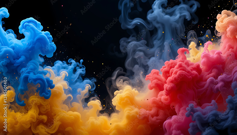 Obraz premium abstract colorful pattern background