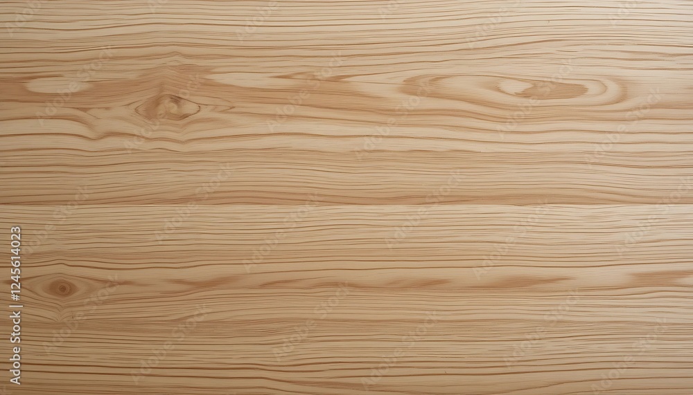 Fototapeta premium High-resolution image of light brown wood grain texture with visible knots and patterns, ideal for background or texture use in design projects.