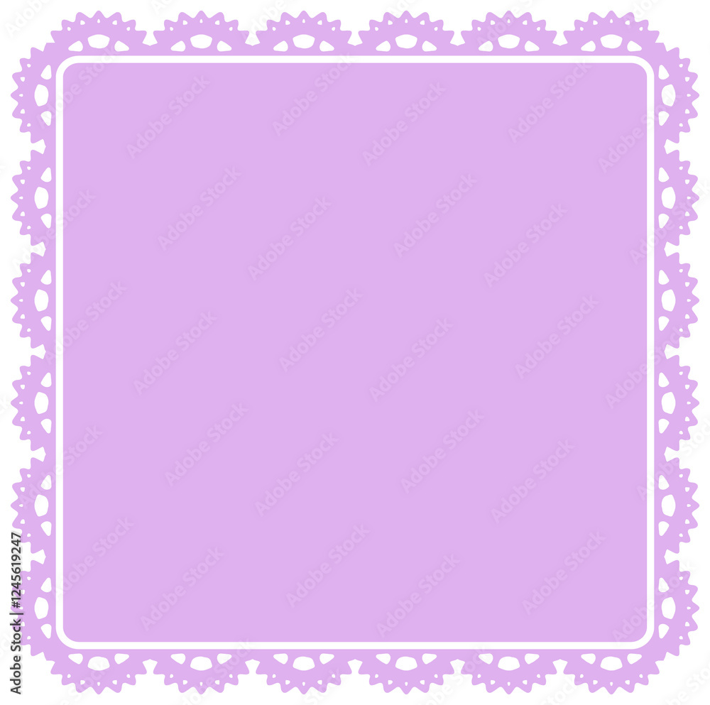 Elegant Square Lace Paper Elegant Square Lace Paper