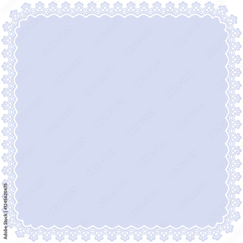 Elegant Square Lace Frame Elegant Square Lace Frame