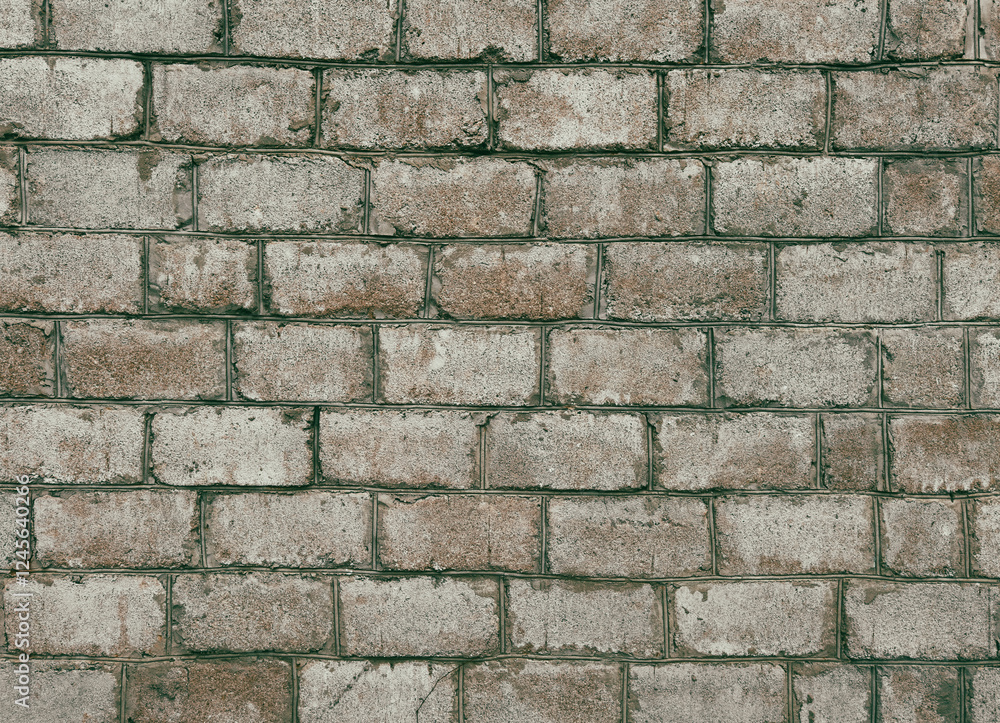 custom made wallpaper toronto digitalA brick wall with a greenish tint