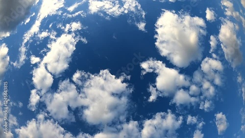 Wallpaper Mural Timelapse of fast-moving clouds at the Mekong River on January 9, 2025 Torontodigital.ca