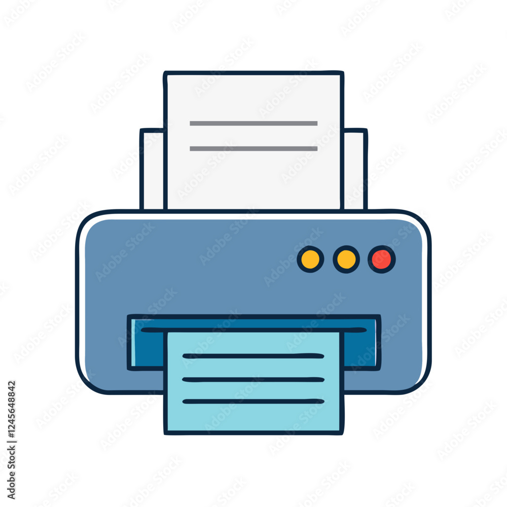 printer icon, printer vector illustration-simple illustration of printer , perfect for printer logos and icons printer icon, printer vector illustration-simple illustration of printer , perfect for printer logos and icons