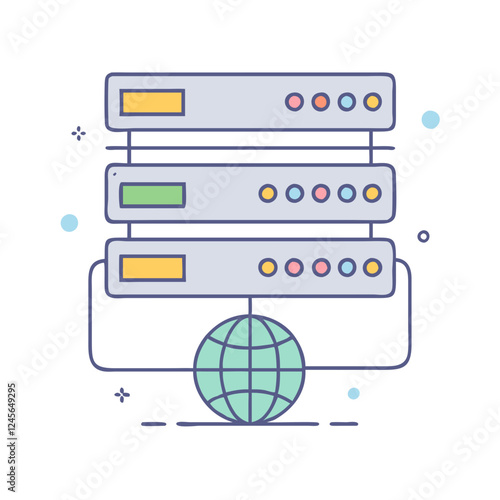 proxy server  icon, proxy server  vector illustration-simple illustration of proxy server , perfect for proxy server  logos and icons