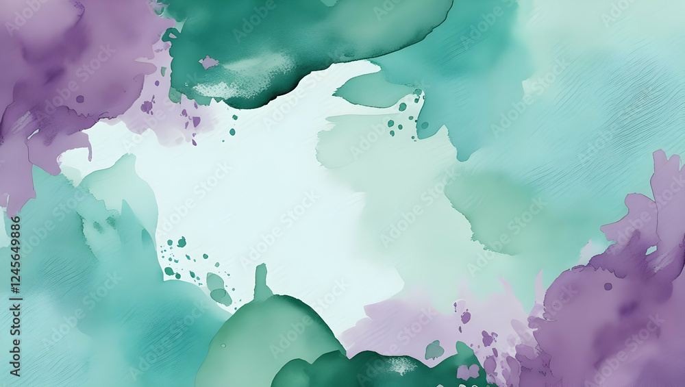Obraz premium Abstract Watercolor Art