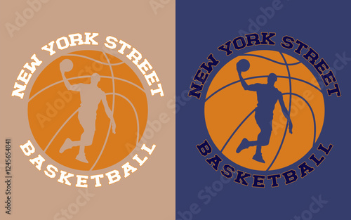 New York basketball tshirt design
