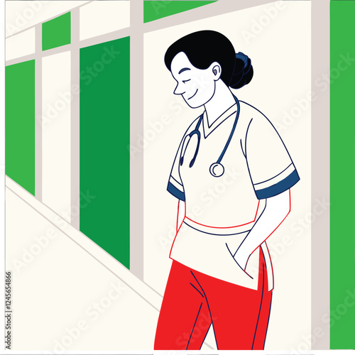illustration of a man in a shirt