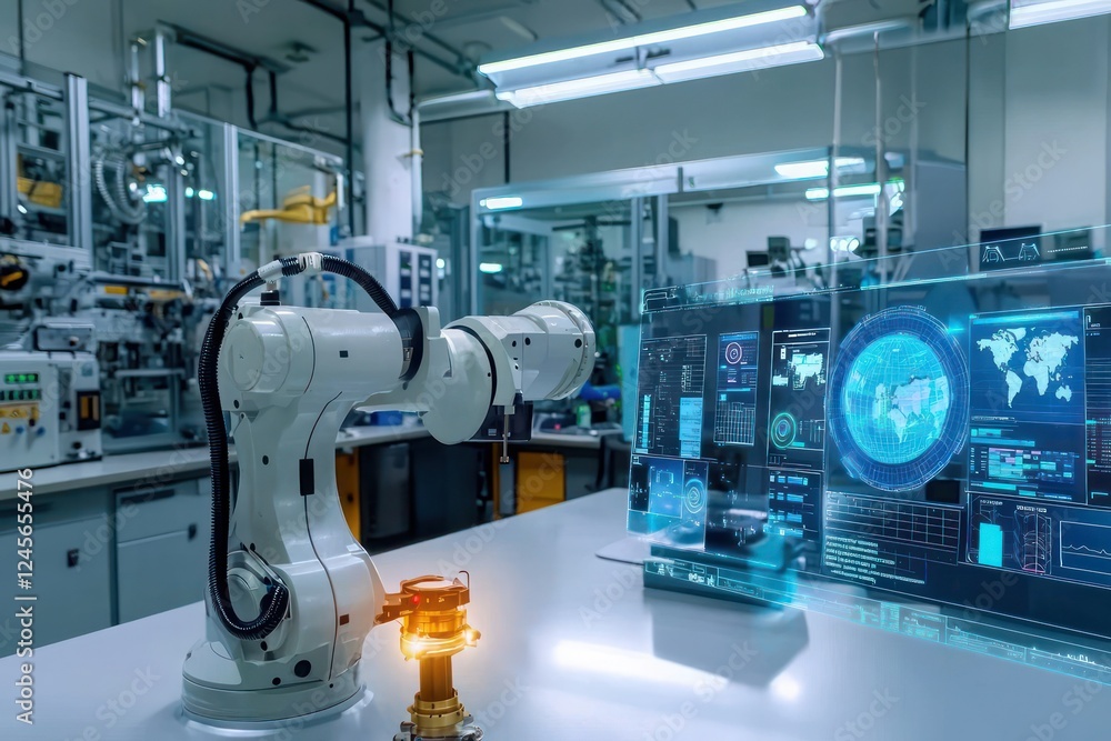 Global operations oversight through mixed reality interfaces in an industrial setting. Global operations oversight through mixed reality interfaces in an industrial setting.