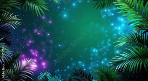 Wallpaper Mural Seamless Looping Animation of Tropical Foliage – Nature-Inspired 4K Motion
 Torontodigital.ca