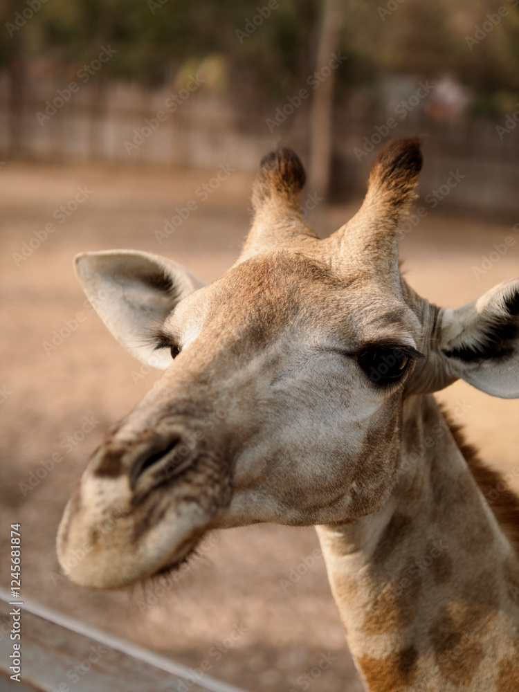 Obraz premium portrait of a giraffe