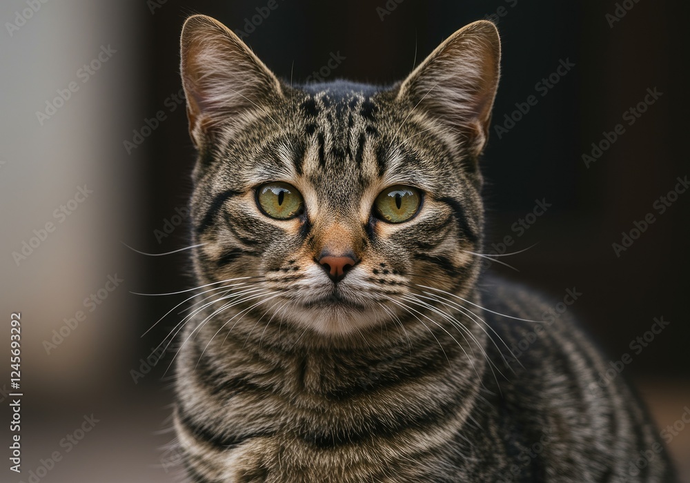 closeup portrait of a cat closeup portrait of a cat