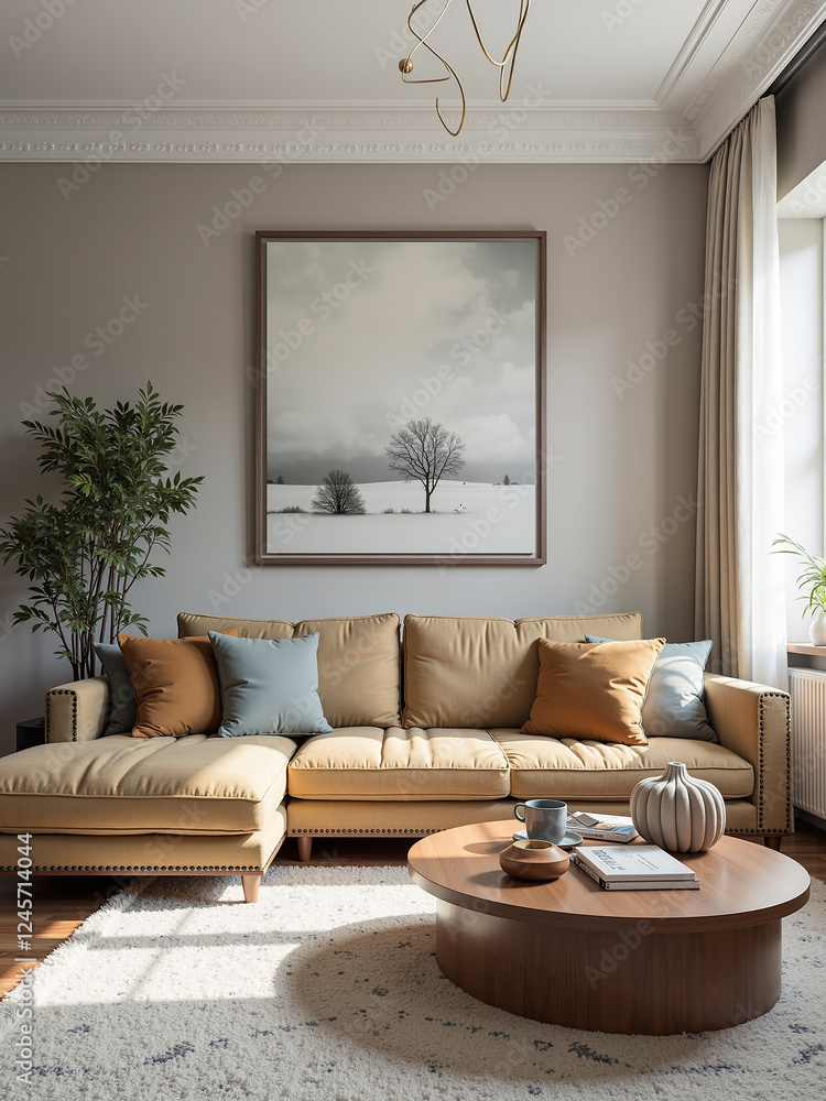 Fototapeta premium modern living room