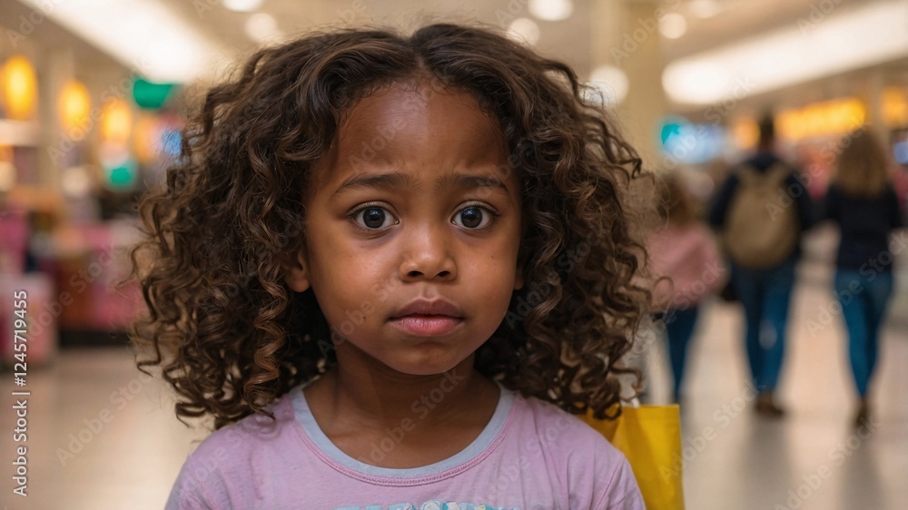 Wonder and Curiosity Sparkle in the Innocent Eyes of a Child Amidst a Bustling Marketplace on a Vibrant Afternoon Wonder and Curiosity Sparkle in the Innocent Eyes of a Child Amidst a Bustling Marketplace on a Vibrant Afternoon