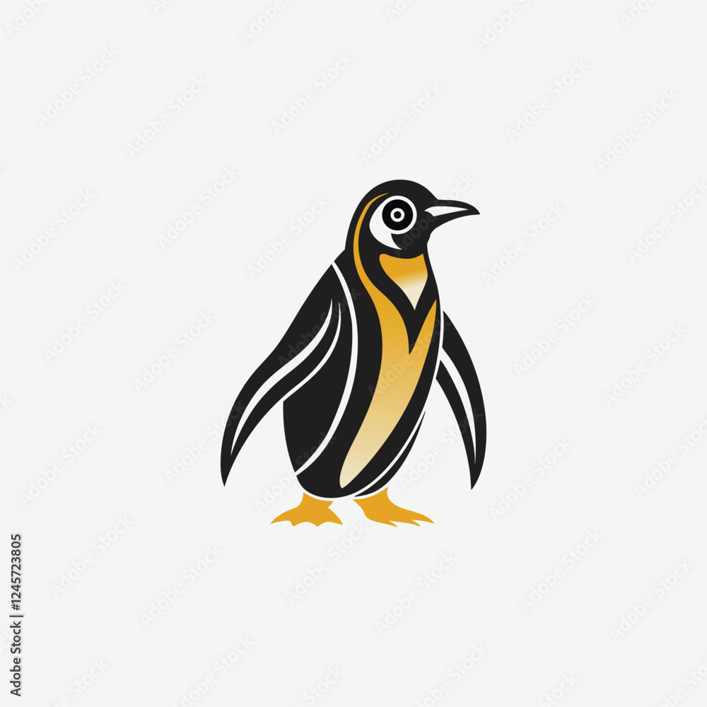Fototapeta premium Download high-quality penguin vector graphics! Perfect for logos, illustrations, and digital designs. Get editable files today.