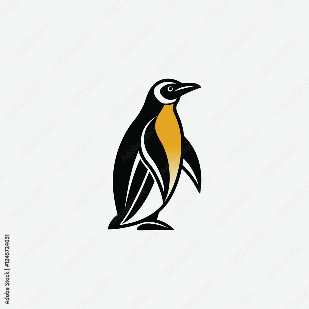 Fototapeta premium Download high-quality penguin vector graphics! Perfect for logos, illustrations, and digital designs. Get editable files today.