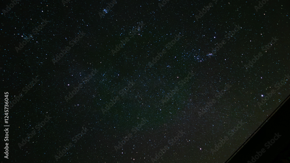 Obraz premium 輝く満点の星空