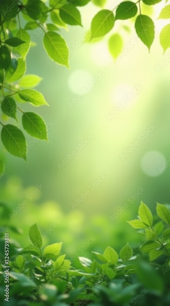 Sunlit Green Canopy Sunlit Green Canopy