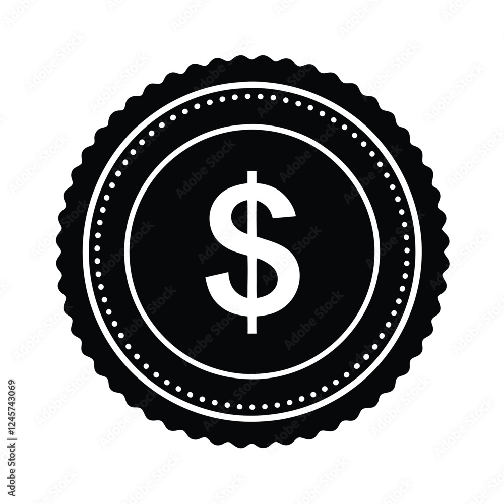 dollar icon vector illustration dollar icon vector illustration