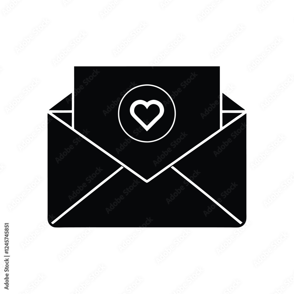 mail icon on a white background mail icon on a white background