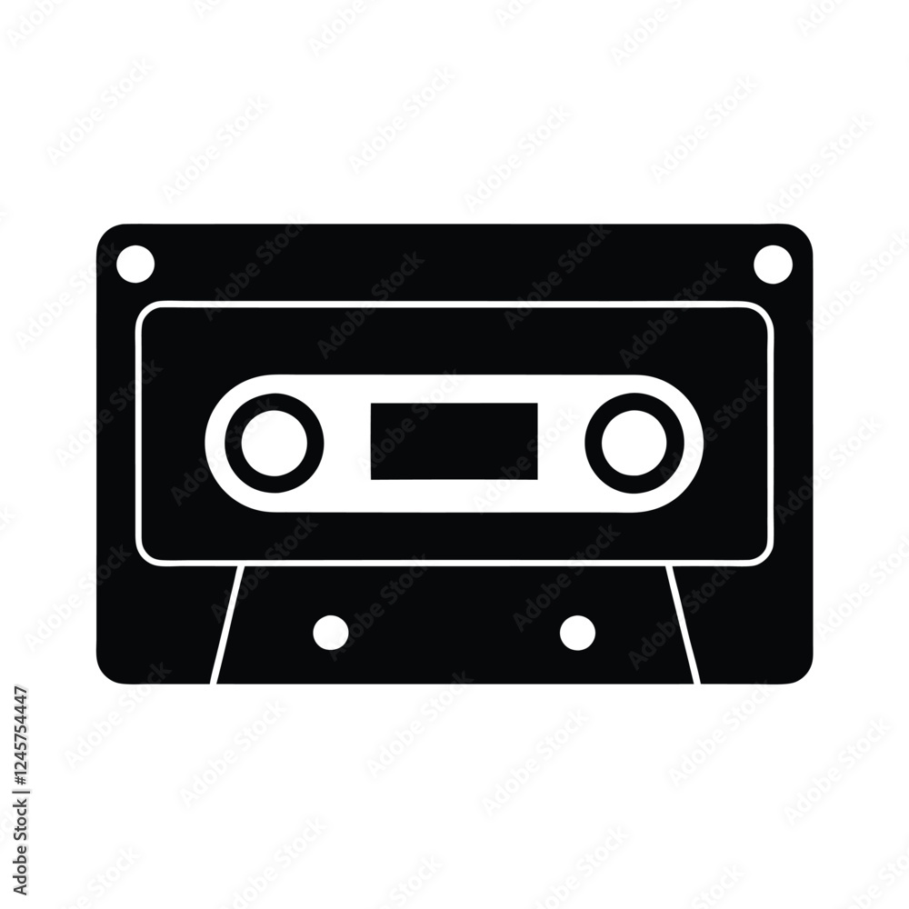 Obraz premium retro audio cassette
