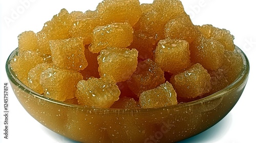 Golden Honeycomb: A Delicious and Natural Sweet Treat photo