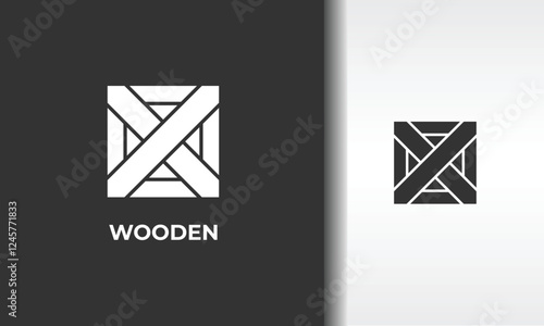 Wooden Vector, Icon Or Logo Sign Isolated Symbol Illustration