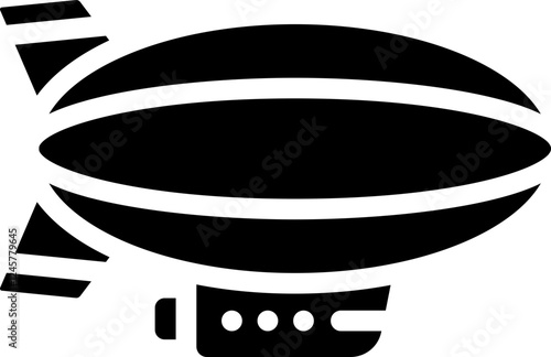 Zeppelin Glyph Icon
