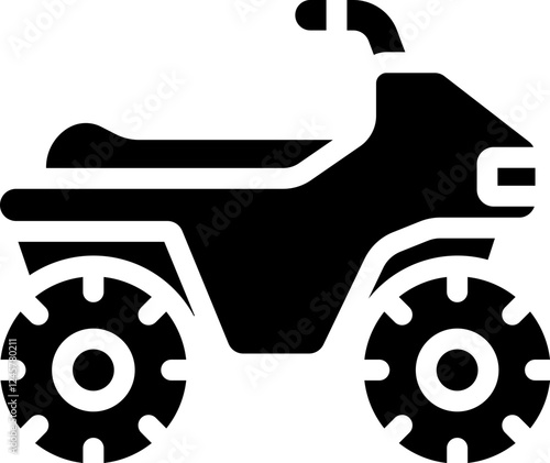ATV Glyph Icon