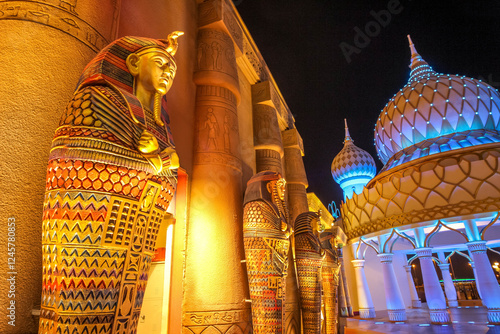 Photography Global Village Theme Park In Dubai, United Arab Emirates