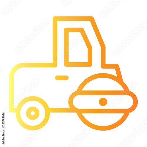 compactor Line Gradient Icon