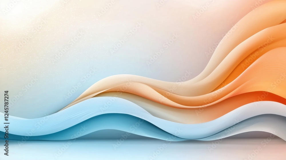 Obraz premium Colorful wallpaper image depicting diferent colorful shapes