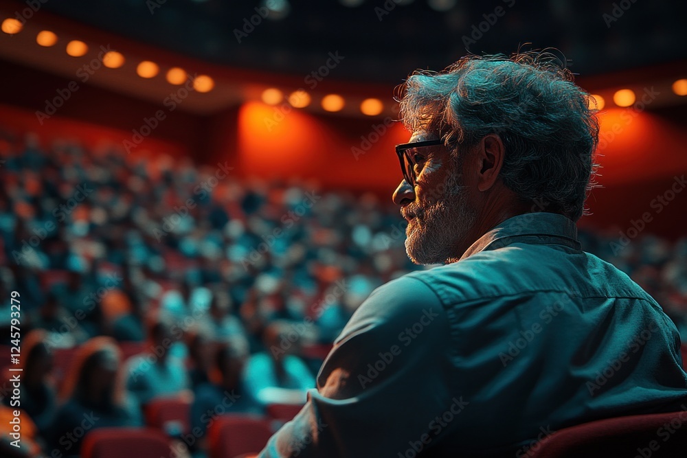 Engaged audience applauds inspiring female leader in dynamic business meeting showcasing teamwork and effective leadership Engaged audience applauds inspiring female leader in dynamic business meeting showcasing teamwork and effective leadership