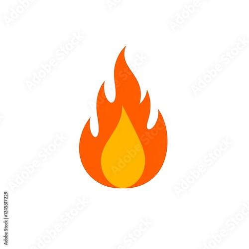 vector fire icon