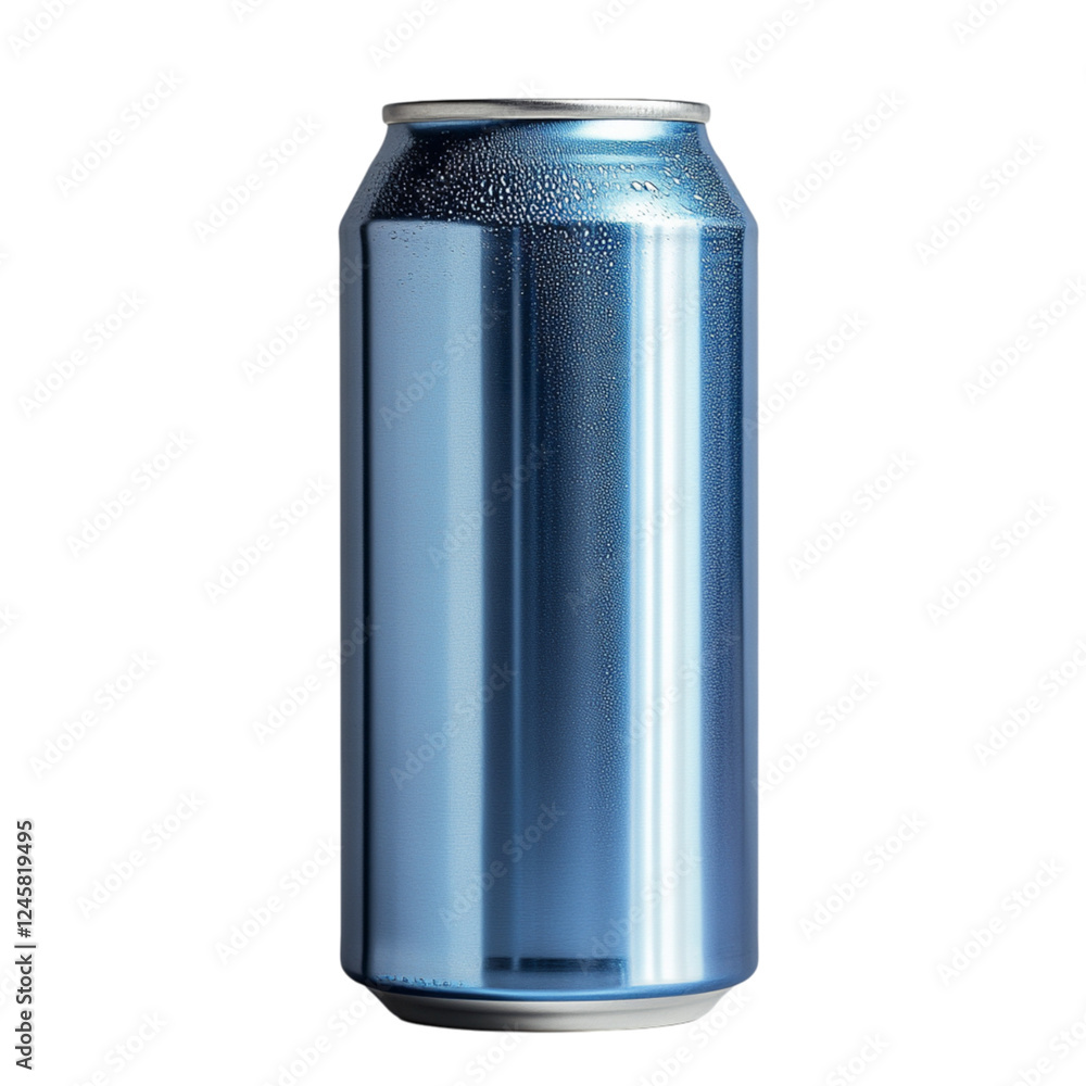 Customizable Metal Beer Can for Branding and Logo Placement on Transparent Background Customizable Metal Beer Can for Branding and Logo Placement on Transparent Background