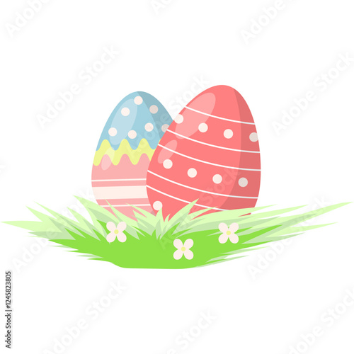 Easter Egg on Grass