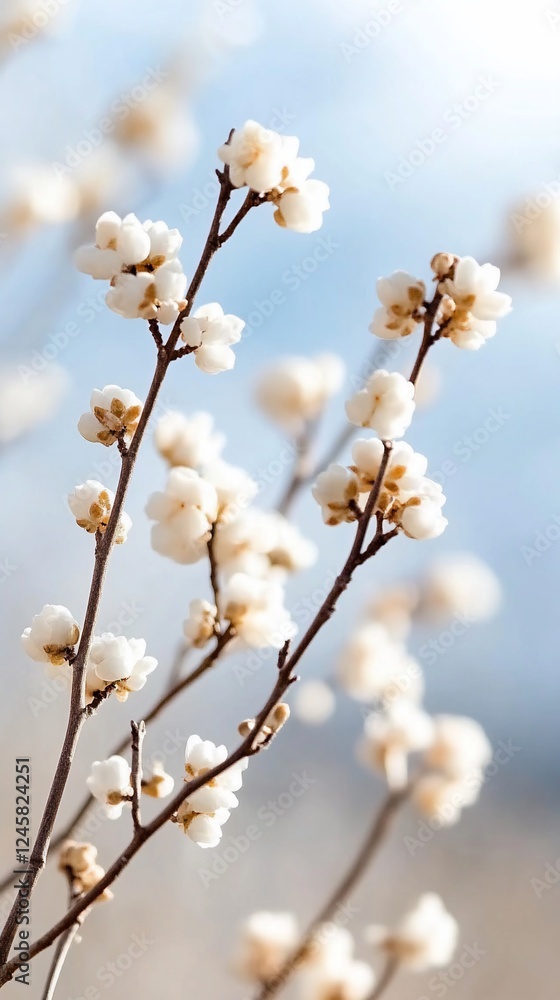 White flowers, sunny day, blurred background, nature photography, ideal for greeting cards White flowers, sunny day, blurred background, nature photography, ideal for greeting cards