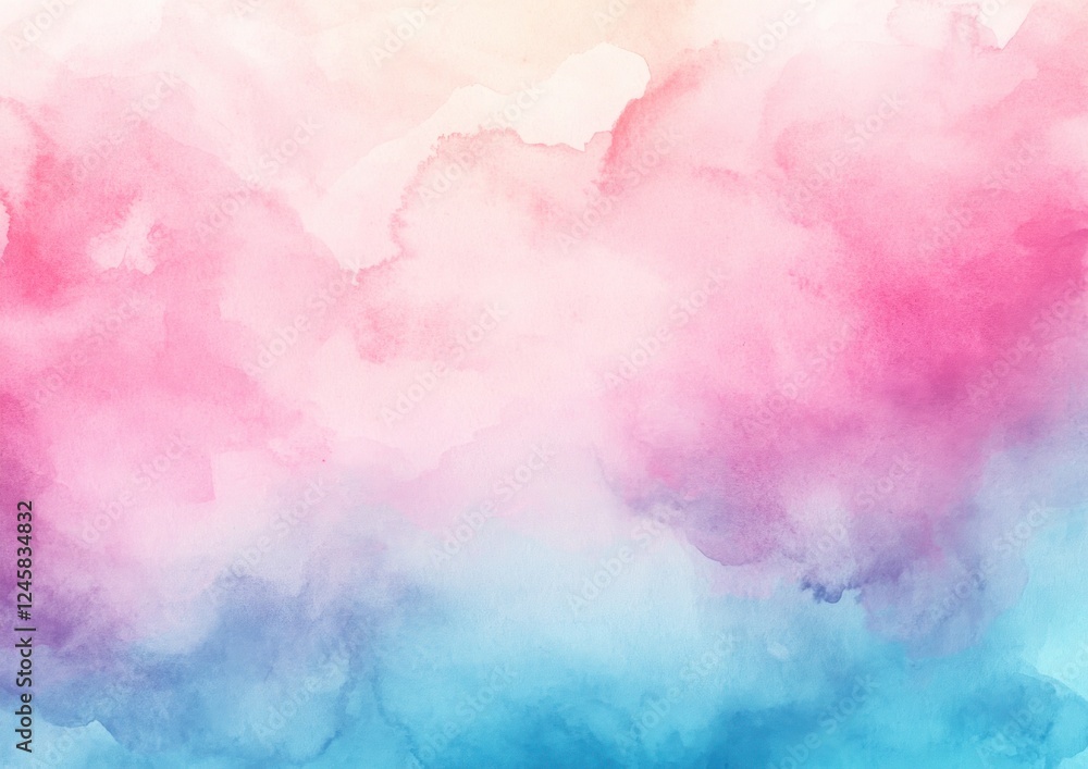Soft Pastel Blue Pink Watercolor Background Abstract Texture for Wedding Invitation Baby Shower Party Scrapbook Paper Soft Pastel Blue Pink Watercolor Background Abstract Texture for Wedding Invitation Baby Shower Party Scrapbook Paper