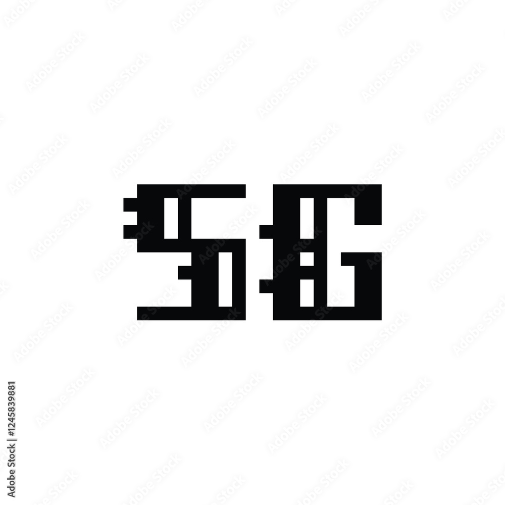 SG monogram logo design letter text name symbol monochrome logotype alphabet character simple logo SG monogram logo design letter text name symbol monochrome logotype alphabet character simple logo