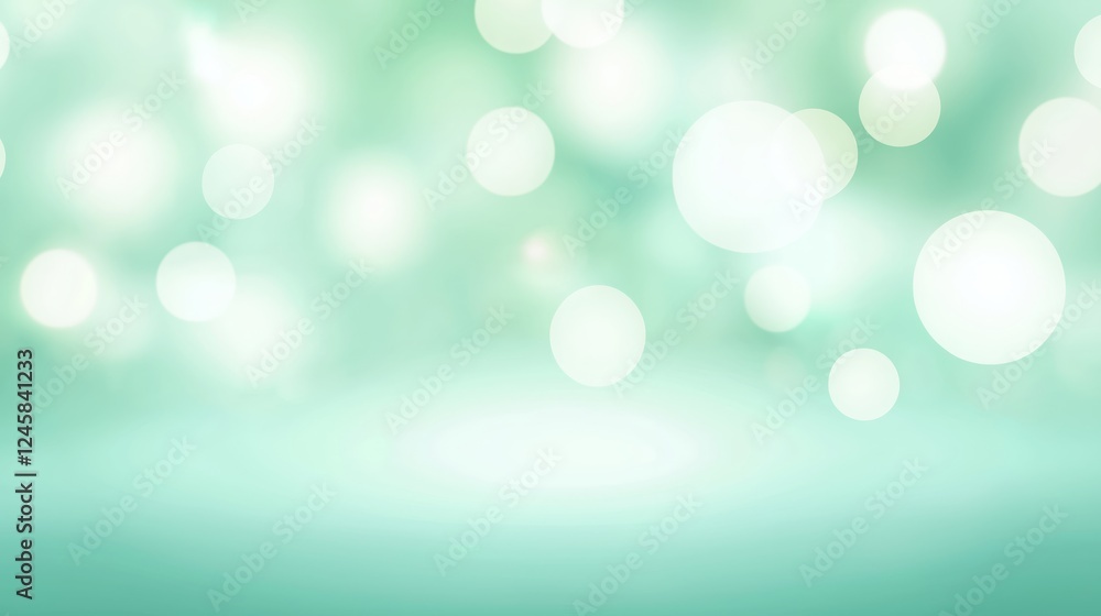 Soft Ethereal Background with a Serene Turquoise Gradient and Dreamy Circular Bokeh Effects, a Calming and Elegant Visual for Various Media Uses Soft Ethereal Background with a Serene Turquoise Gradient and Dreamy Circular Bokeh Effects, a Calming and Elegant Visual for Various Media Uses