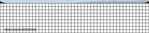 Vector Illustration of Padel Tennis Net