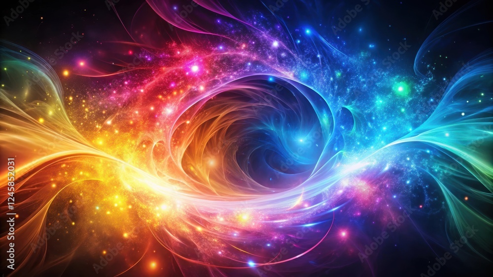 Fototapeta premium Abstract glowing plasma background with vibrant colors and swirling patterns , space, energy, futuristic, abstract