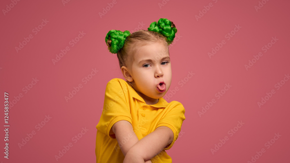 Concept of childhood, emotions, lifestyle Concept of childhood, emotions, lifestyle