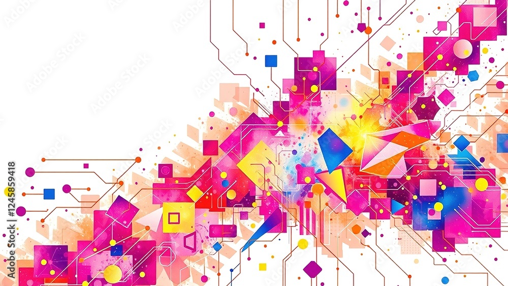 Cybernetic Canvas: Where Bits and Colors Dance Cybernetic Canvas: Where Bits and Colors Dance