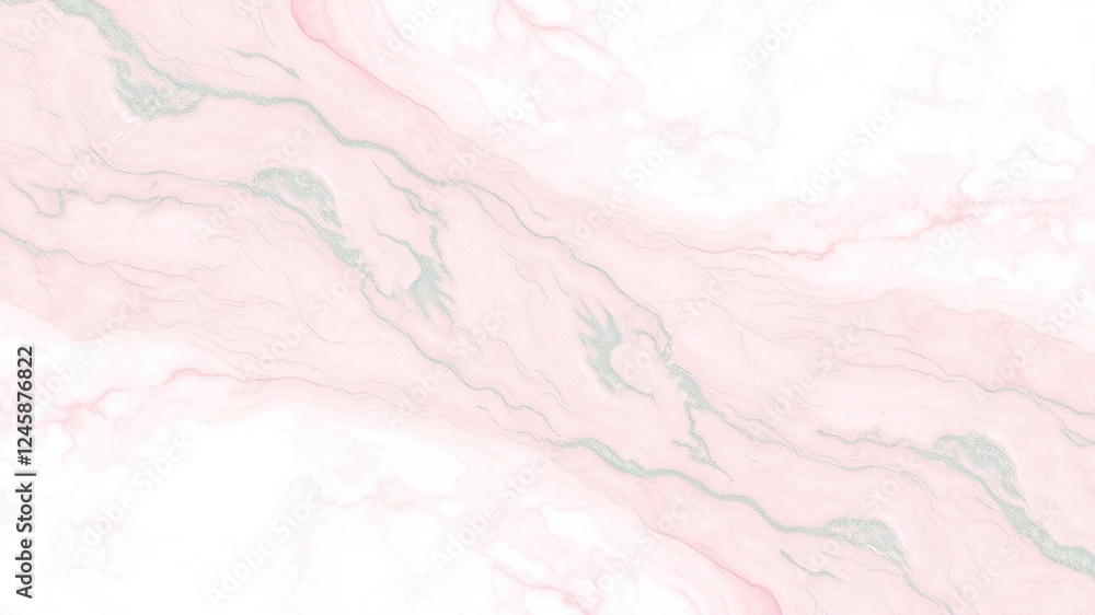 Serene Serenity: The Alluring Calm of Pink and Green Marble Serene Serenity: The Alluring Calm of Pink and Green Marble