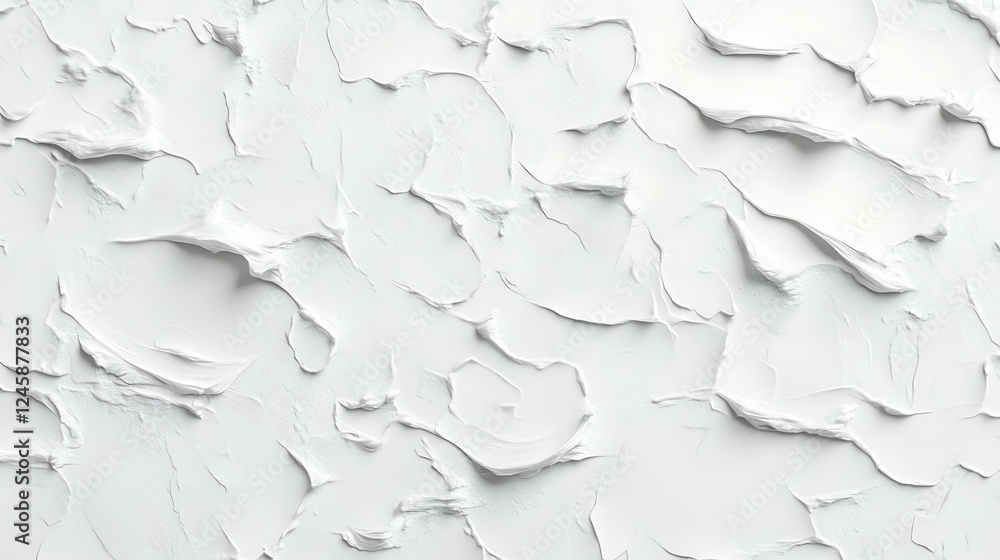 Obraz premium A seamless high-resolution white watercolor paper texture background, ideal for art and print applications.