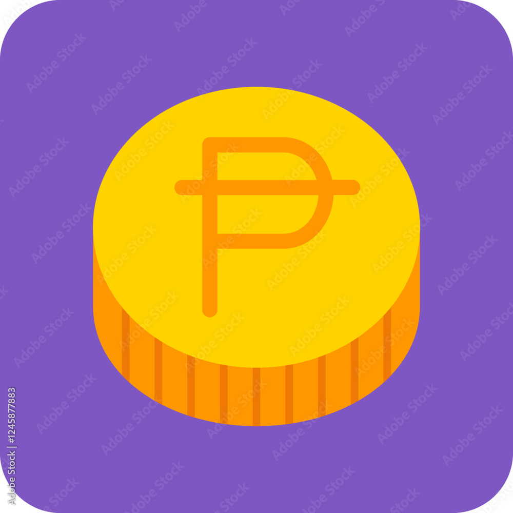 Obraz premium Peseta Icon