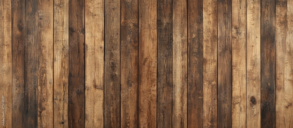 Fototapeta premium Aged Pine Wood Grain Texture in Natural Warm Tones for Rustic Background or Design Use