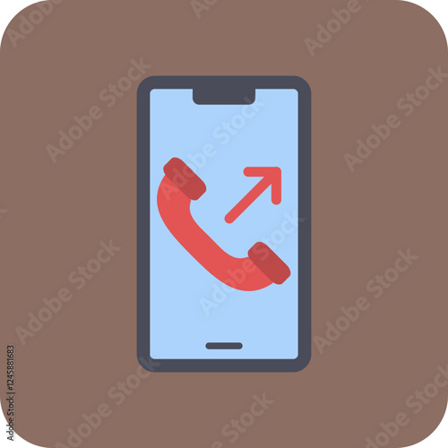 Outgoing Call Icon