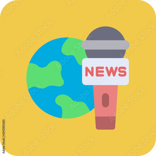 Worldwide News Icon